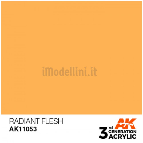 Vernice Acrilica AK 3rd Gen Radiant Flesh