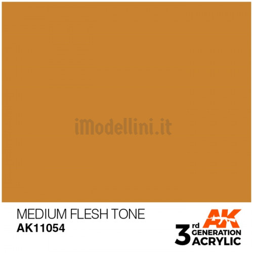 Vernice Acrilica AK 3rd Gen Medium Flesh Tone