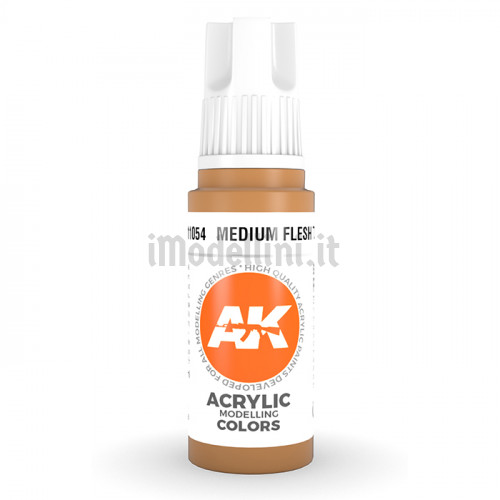 Vernice Acrilica AK 3rd Gen Medium Flesh Tone