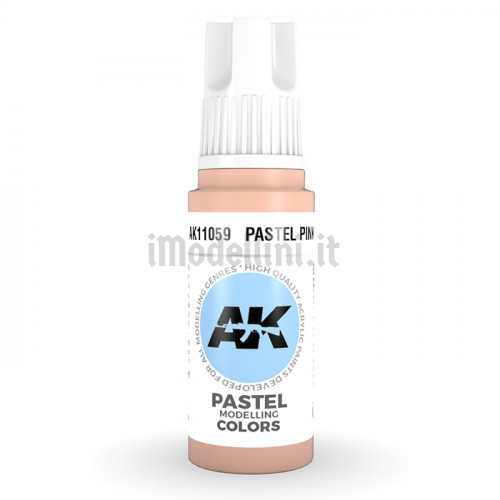 Vernice Acrilica AK 3rd Gen Pastel Pink