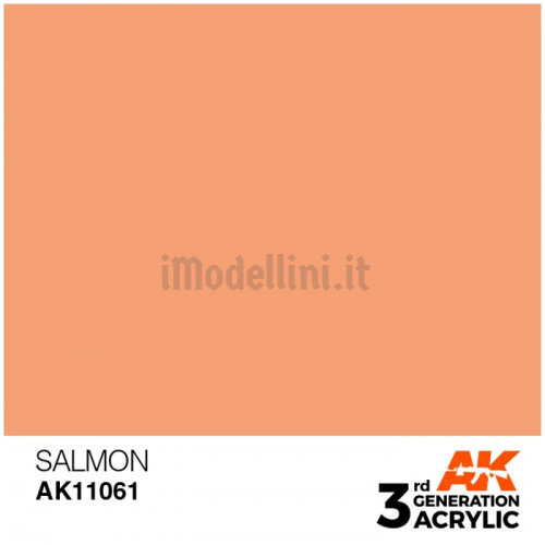 Vernice Acrilica AK 3rd Gen Salmon