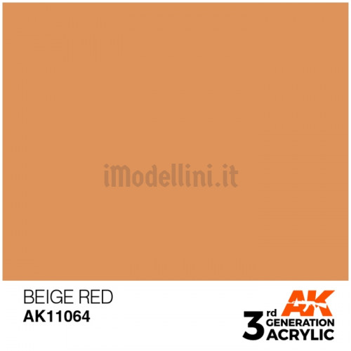 Vernice Acrilica AK 3rd Gen Beige Red