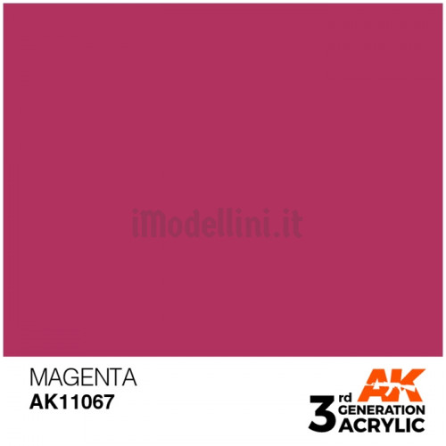 Vernice Acrilica AK 3rd Gen Magenta