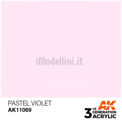 Vernice Acrilica AK 3rd Gen Pastel Violet