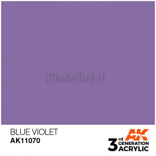 Vernice Acrilica AK 3rd Gen Blue Violet