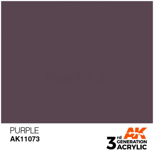 Vernice Acrilica AK 3rd Gen Purple