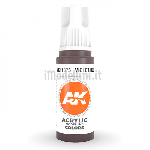 Vernice Acrilica AK 3rd Gen Violet Red