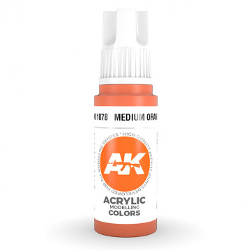 Vernice Acrilica AK 3rd Gen Medium Orange