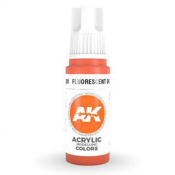 Vernice Acrilica AK 3rd Gen Fluorescent Orange