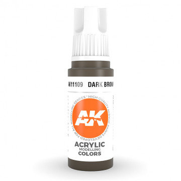 Vernice Acrilica AK 3rd Gen Dark Brown