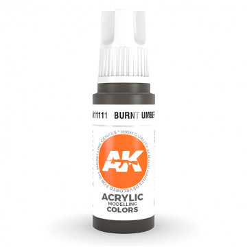 Vernice Acrilica AK 3rd Gen Burnt Umber