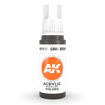 Vernice Acrilica AK 3rd Gen Grim Brown