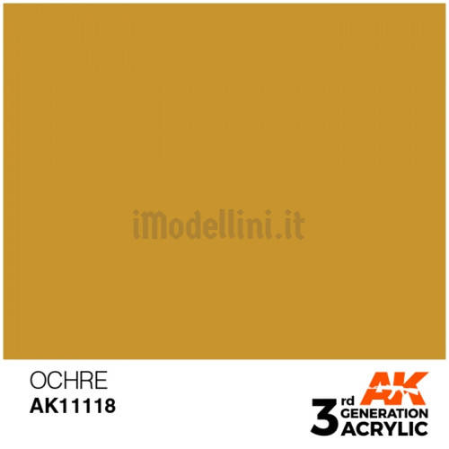 Vernice Acrilica AK 3rd Gen Ocher