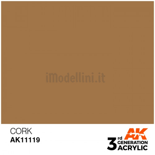 Vernice Acrilica AK 3rd Gen Cork