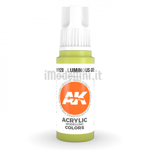 Vernice Acrilica AK 3rd Gen Luminous Green