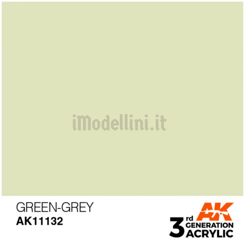 Vernice Acrilica AK 3rd Gen Green-Grey