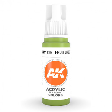 Vernice Acrilica AK 3rd Gen Frog Green