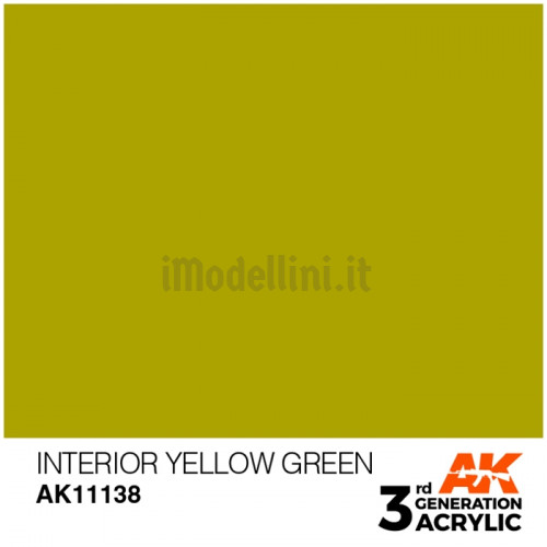 Vernice Acrilica AK 3rd Gen Pear Green