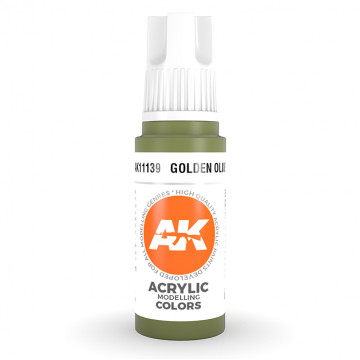 Vernice Acrilica AK 3rd Gen Golden Olive
