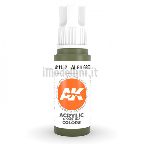 Vernice Acrilica AK 3rd Gen Alga Green