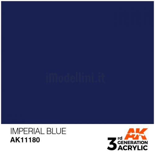 Vernice Acrilica AK 3rd Gen Imperial Blue