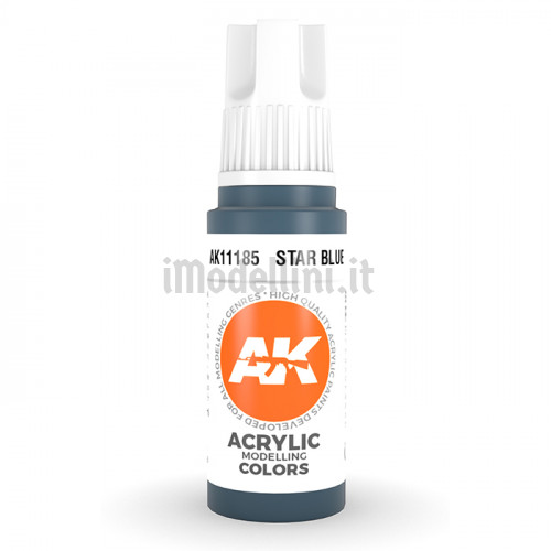 Vernice Acrilica AK 3rd Gen Star Blue