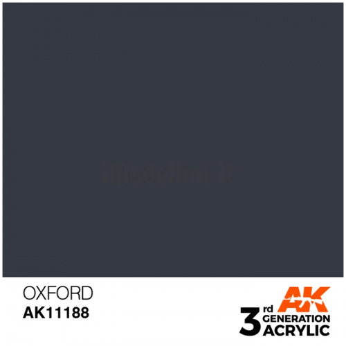 Vernice Acrilica AK 3rd Gen Oxford