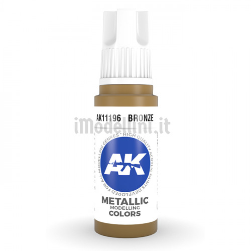 Vernice Acrilica AK 3rd Gen Bronze