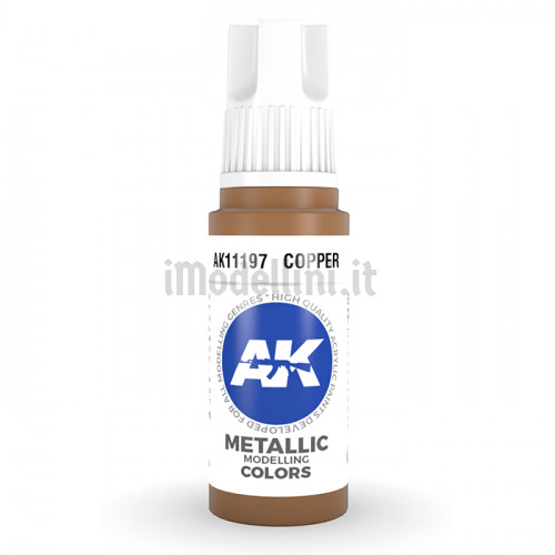 Vernice Acrilica AK 3rd Gen Copper