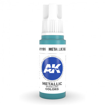Vernice Acrilica AK 3rd Gen Metallic Blue