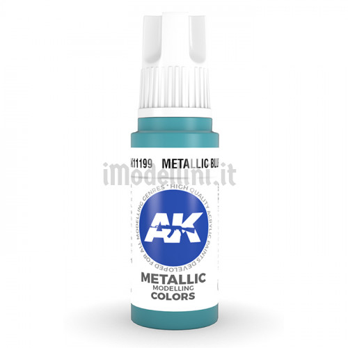 Vernice Acrilica AK 3rd Gen Metallic Blue