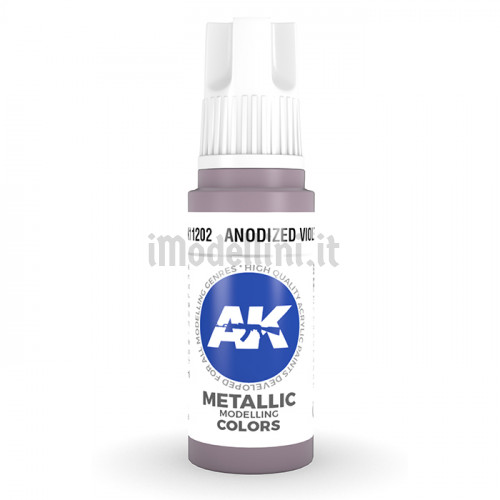 Vernice Acrilica AK 3rd Gen Anodized Violet