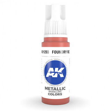Vernice Acrilica AK 3rd Gen Foundry Red