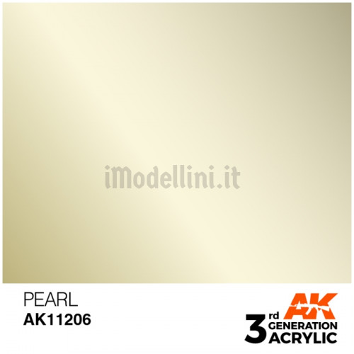 Vernice Acrilica AK 3rd Gen Pearl