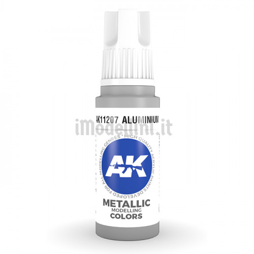 Vernice Acrilica AK 3rd Gen Aluminium