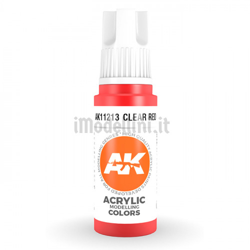 Vernice Acrilica AK 3rd Gen Red