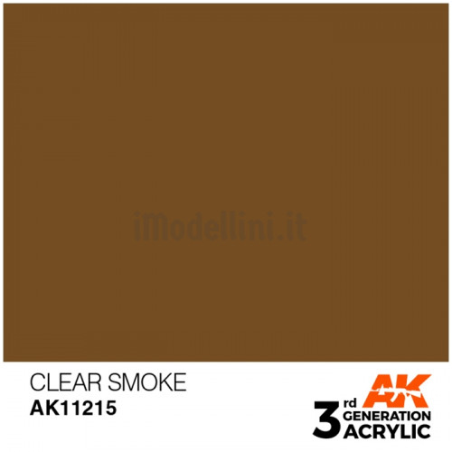 Vernice Acrilica AK 3rd Gen Smoke
