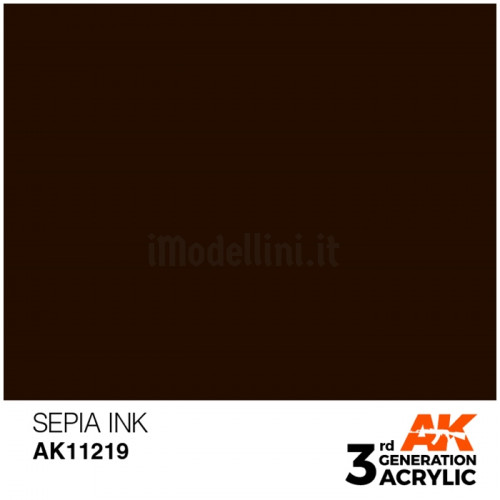 Vernice Acrilica AK 3rd Gen Octopus Ink