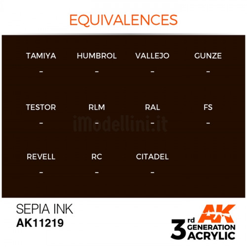 Vernice Acrilica AK 3rd Gen Octopus Ink