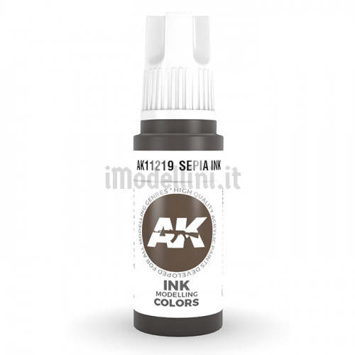 Vernice Acrilica AK 3rd Gen Octopus Ink
