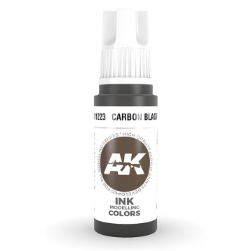 Vernice Acrilica AK 3rd Gen Carbon Black Ink