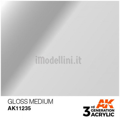 Vernice Acrilica AK 3rd Gen Gloss Medium