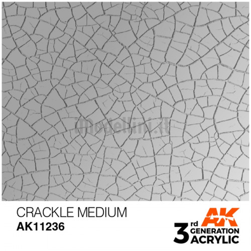 Vernice Acrilica AK 3rd Gen Crackle Medium