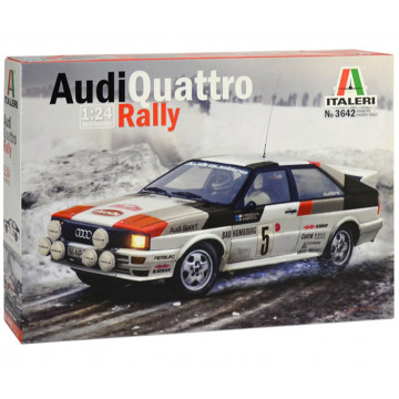 Audi Quattro Rally Montecarlo 1981 1:24