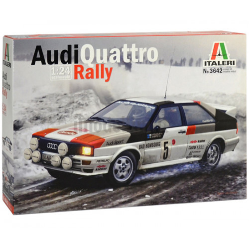 Audi Quattro Rally Montecarlo 1981 1:24