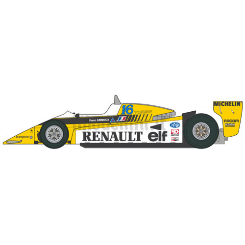 Formula 1 Renault RE 20 Turbo 1:12