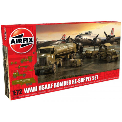 USAAF Airforce Bomber Resupply Set 1:72