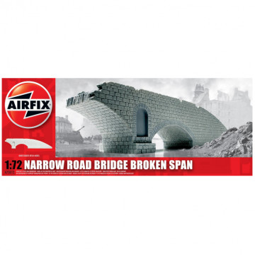 Narrow Road Bridge Broken Span 1:72