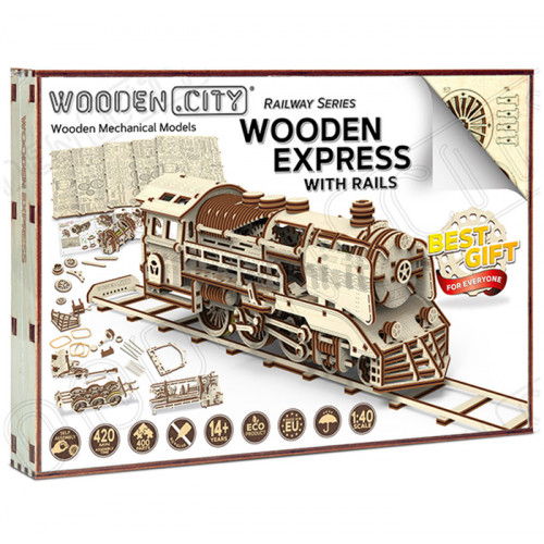 Railway Series - Wooden Express with Rails