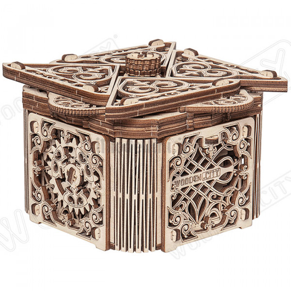 Wooden City WR315 Decoration Series Mystery Box Puzzle Game